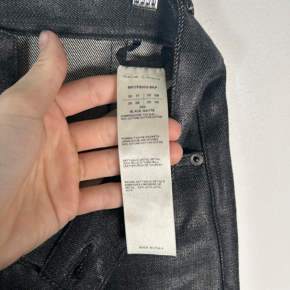 Rick Owens FW17 Keyring Astaire Jeans Size 28