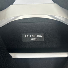 Balenciaga Fleece Sport Zip Up Jacket Size XXL