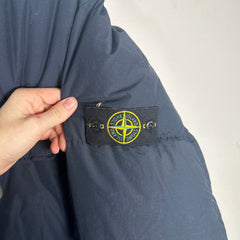 Stone Island Navy Down Puffer Size XL