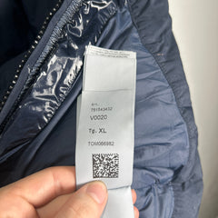 Stone Island Navy Down Puffer Size XL