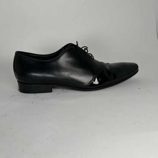 Dior Black Leather Toe Pointed Dress Shoe Size 10.5