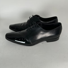 Dior Black Leather Toe Pointed Dress Shoe Size 10.5