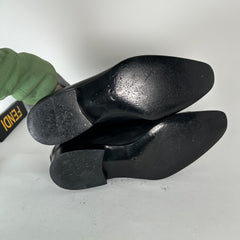 Dior Black Leather Toe Pointed Dress Shoe Size 10.5