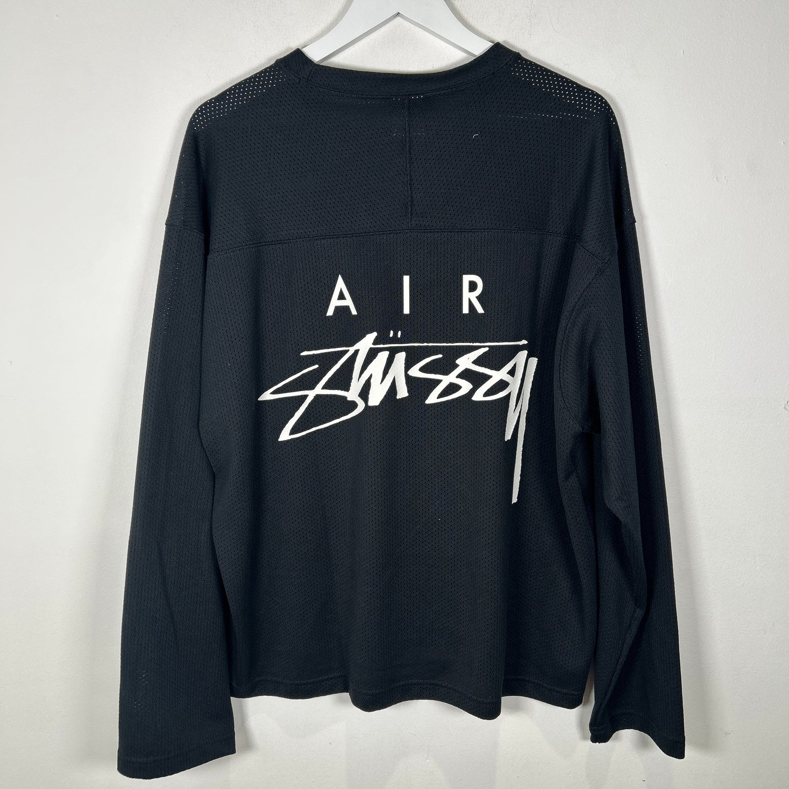 Nike x Stussy Black Logo Jersey Size M