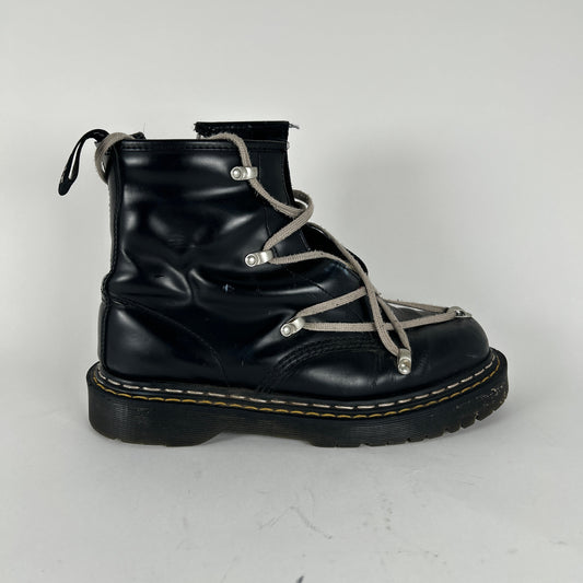 Rick Owens x Doc Martens Black Hexagram Boot Size 42