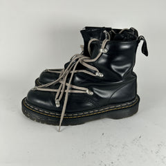 Rick Owens x Doc Martens Black Hexagram Boot Size 42