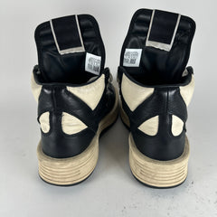 Rick Owens x Converse Black/Milk 'TurboPwn' High-Top Sneaker Size 13