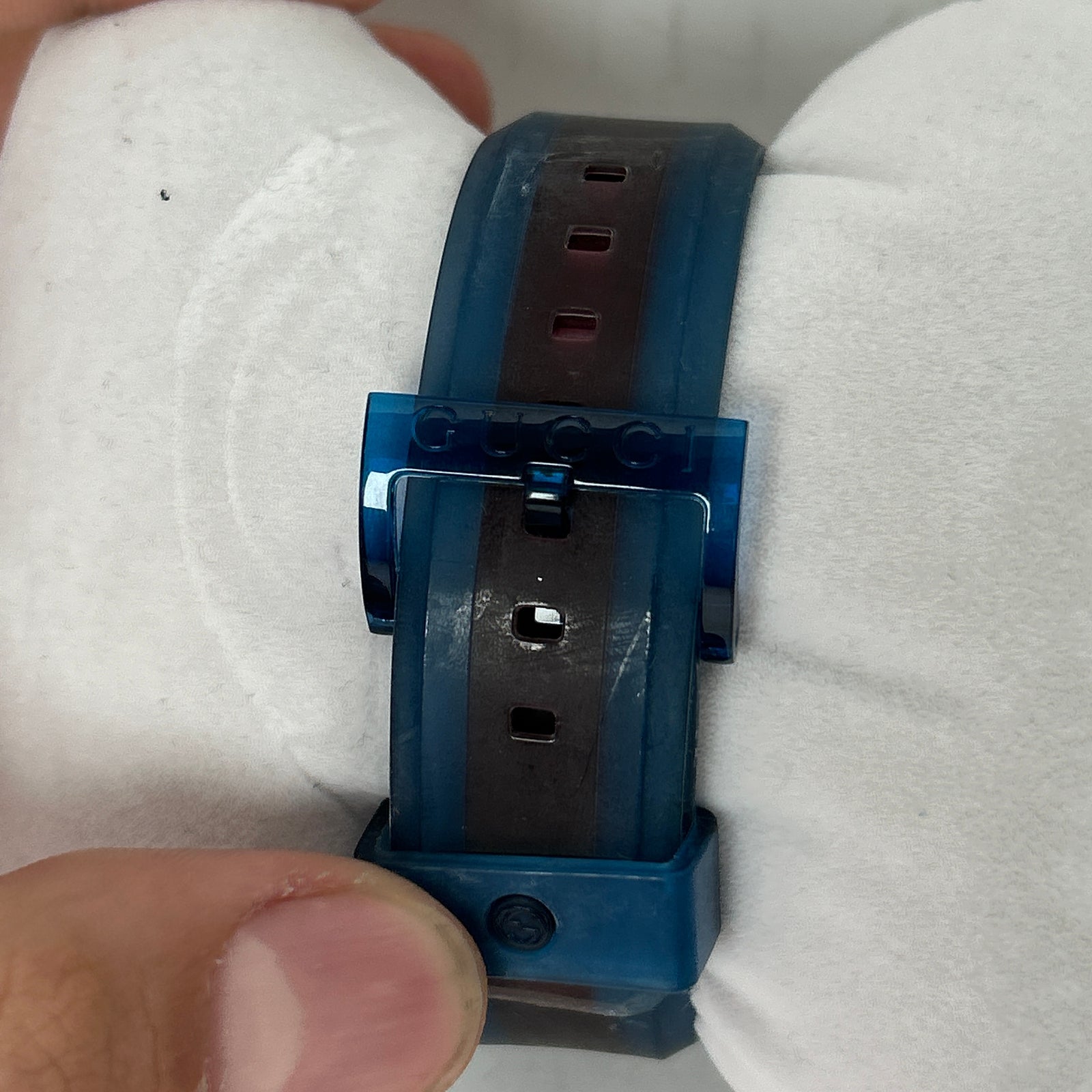 Gucci Blue/Red Sync XL 43MM Band Watch
