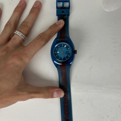 Gucci Blue/Red Sync XL 43MM Band Watch