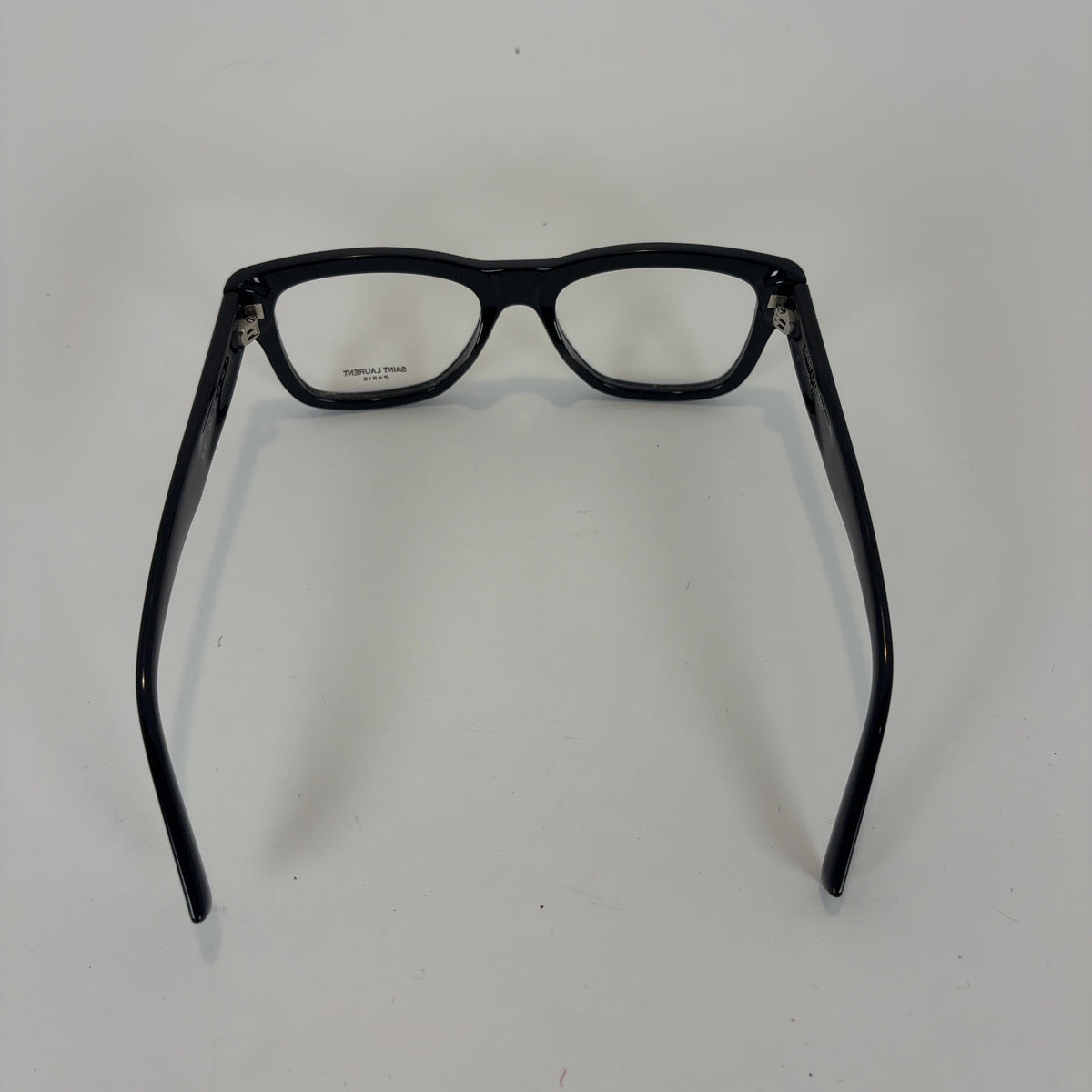 Saint Laurent Clear Lens Logo Glasses