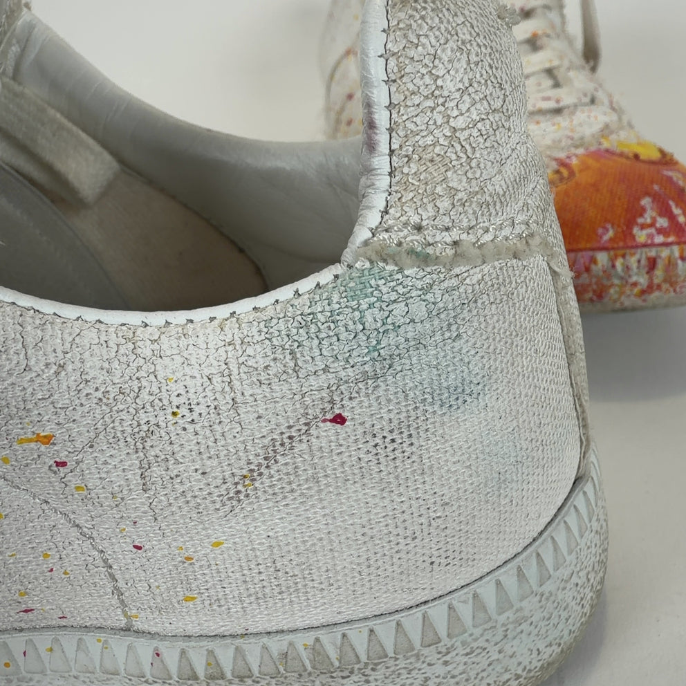 Maison Margiela White Paint Splatter Repilca Gats