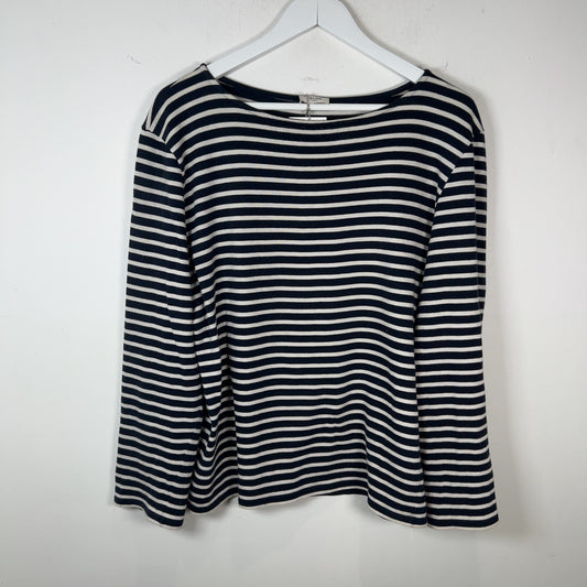 Celine Striped Cotton Longsleeve