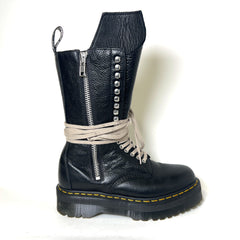 Rick Owens x Dr Martens 1918 Leather Platform Boots