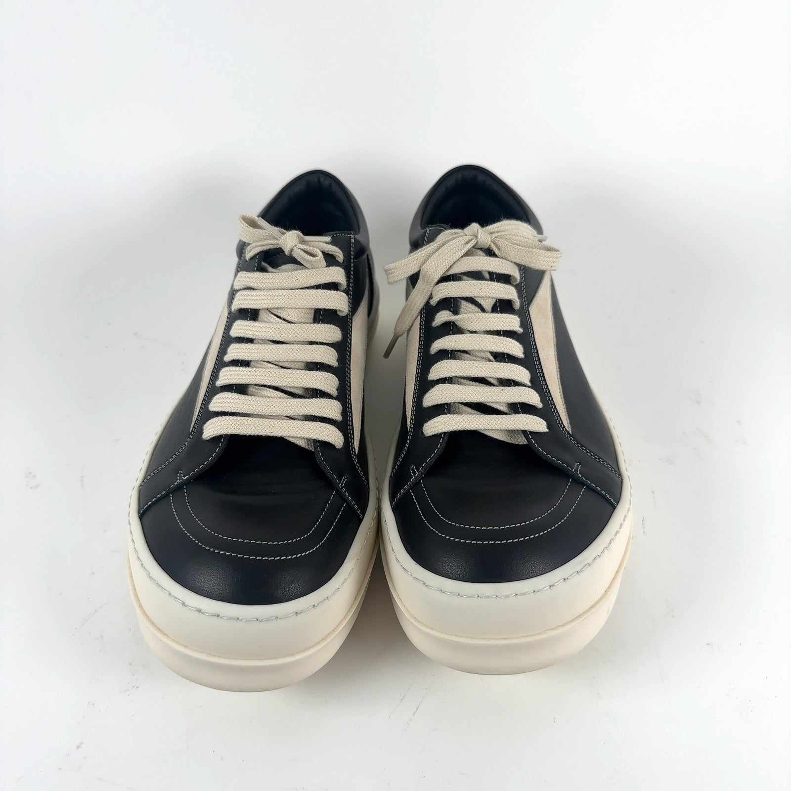 Rick Owens Mainline Vintage Low Top Sneakers Size 12