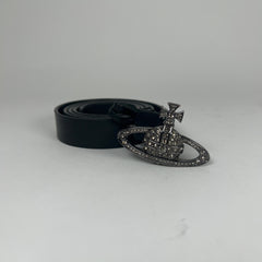 Vivienne Westwood Crystal Studded Orb Belt