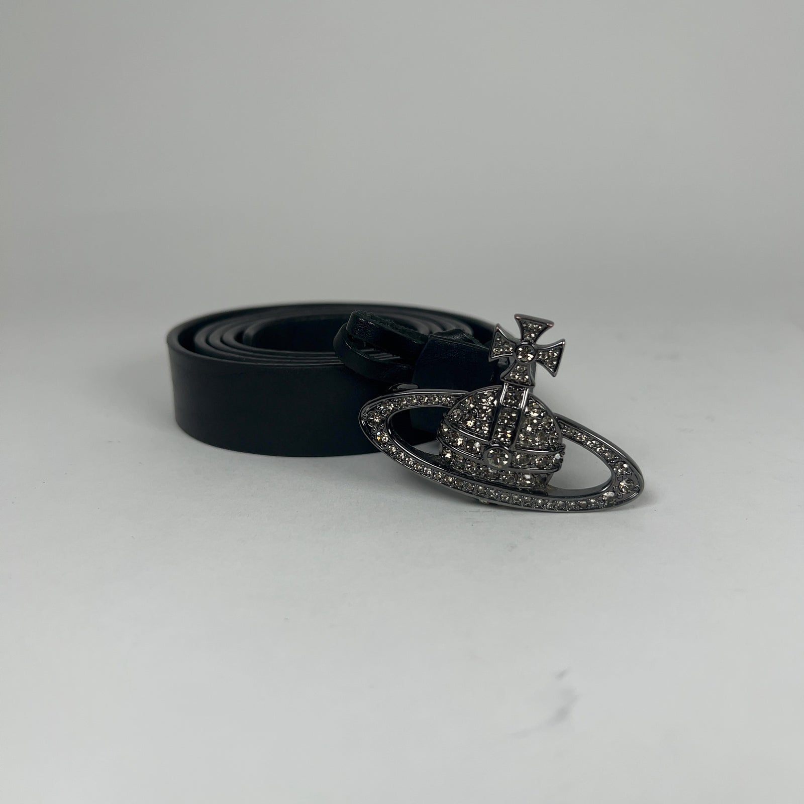 Vivienne Westwood Crystal Studded Orb Belt