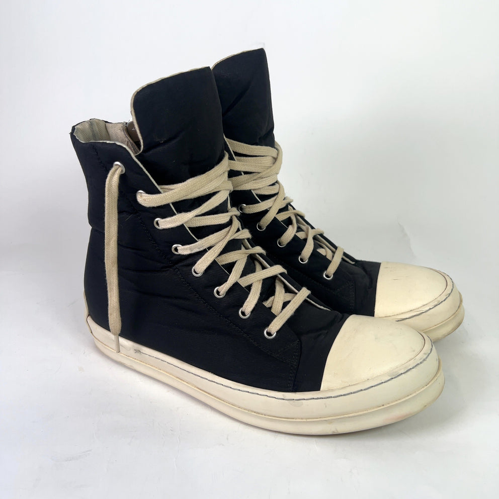 Rick Owens DRKSHDW Padded High-Top Ramones