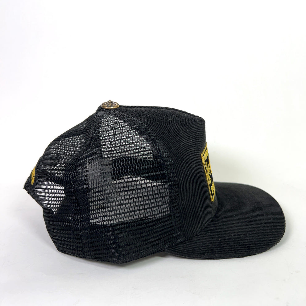 Chrome Hearts Corduroy Hollywood Trucker Hat