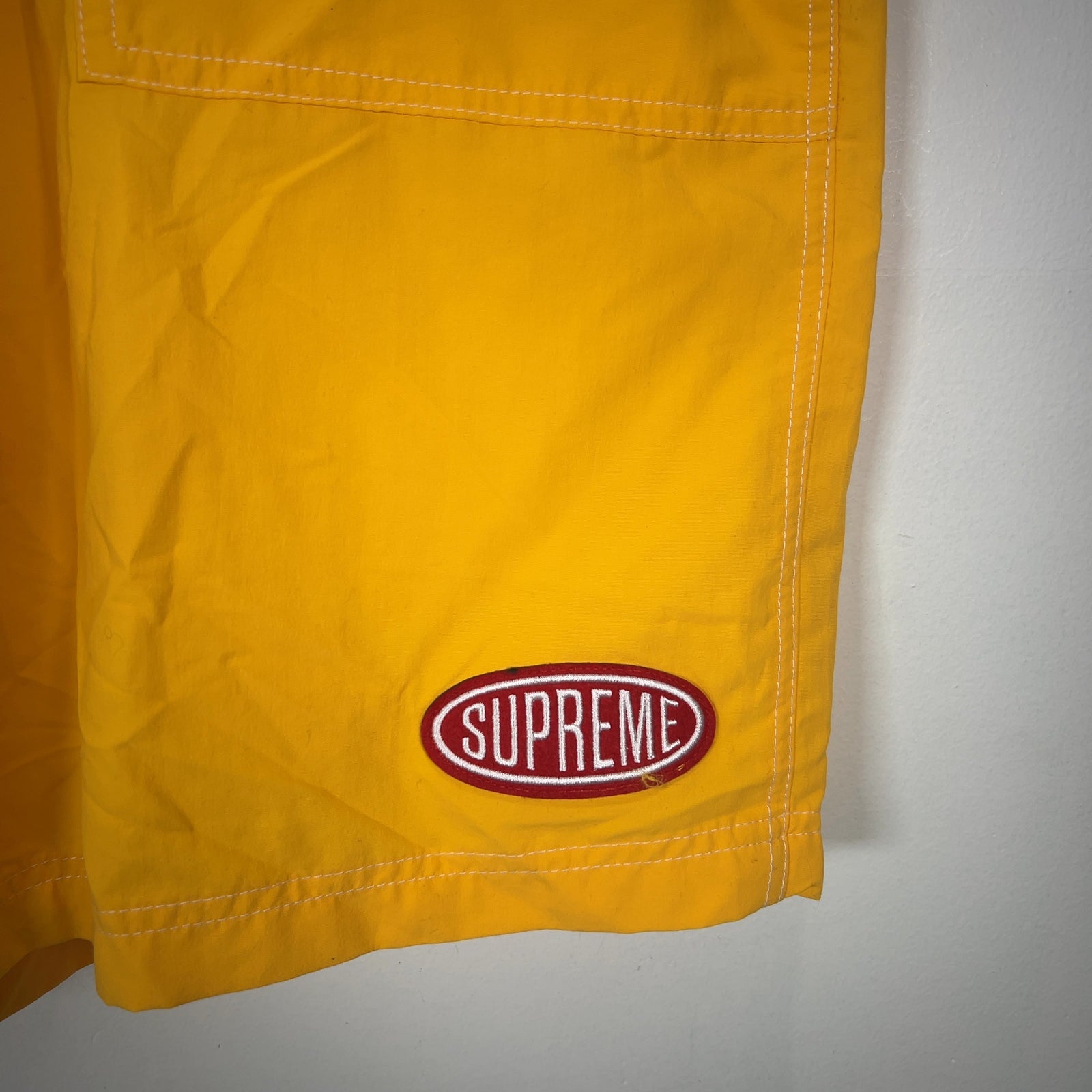 Supreme Supplex Embroidered Patch Logo Shorts