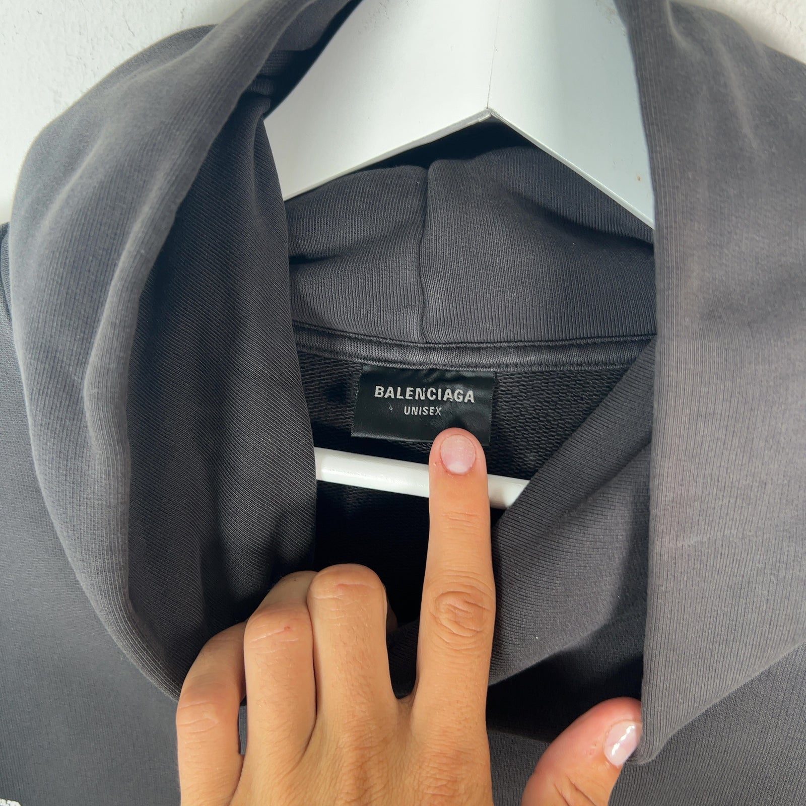 Balenciaga Oversized Logo Hoodie