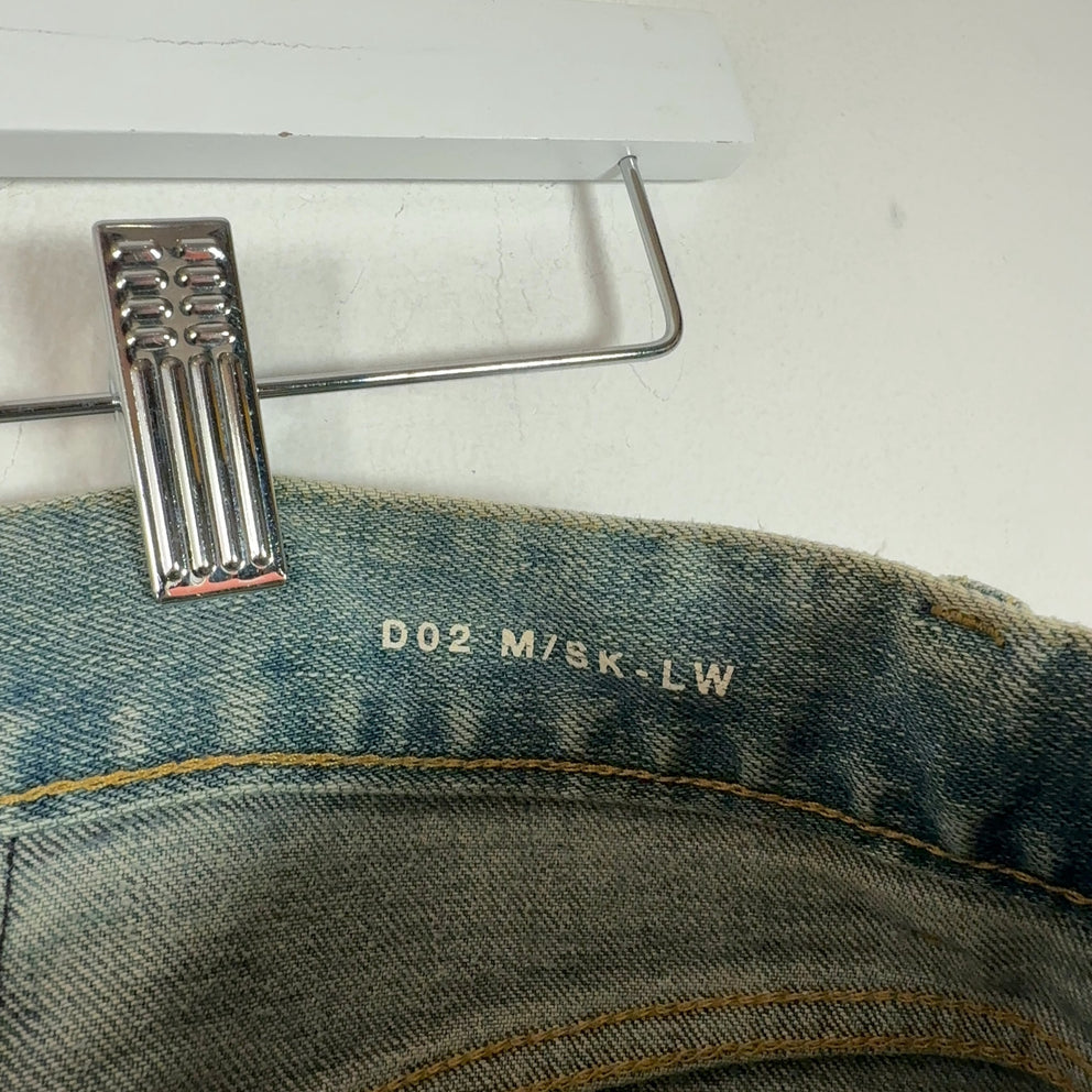 Saint Laurent Thrashed D02 Denim Jeans