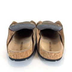 Balenciaga Worn Out Suede Dumbo Mules