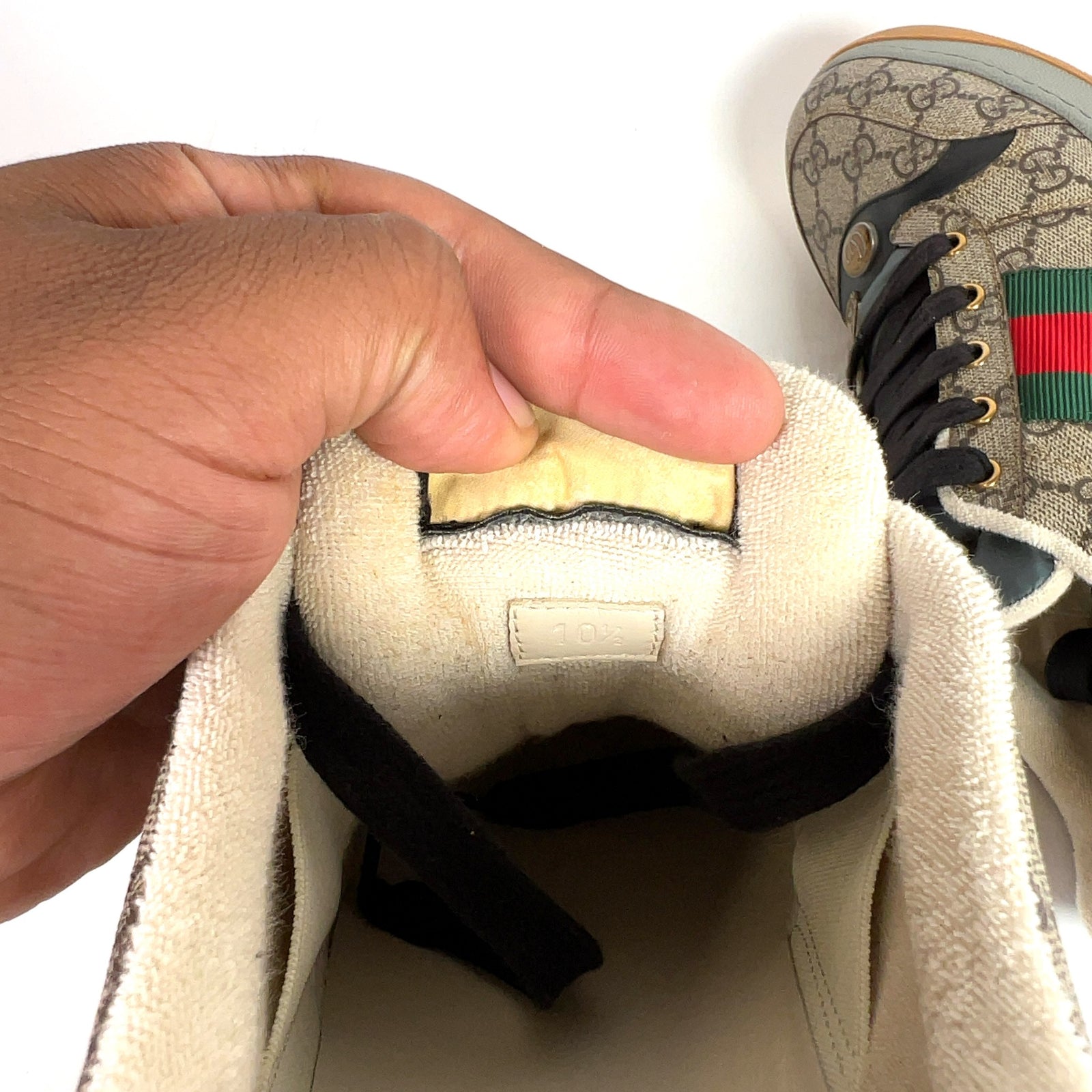 Gucci GG Monogram Canvas Screener Sneaker