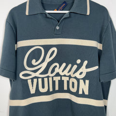 Louis Vuitton Chain Stitch Logo Polo
