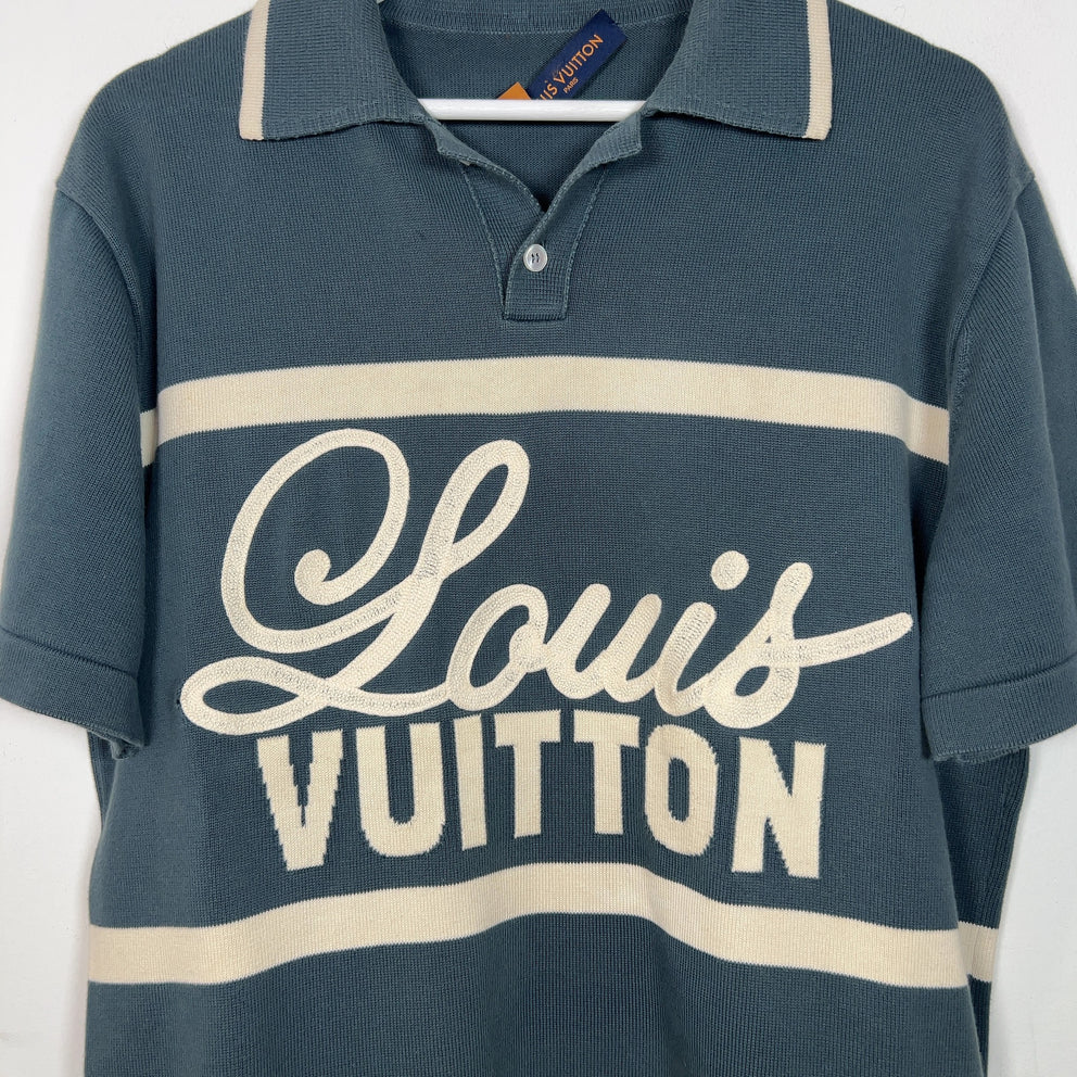 Louis Vuitton Chain Stitch Logo Polo