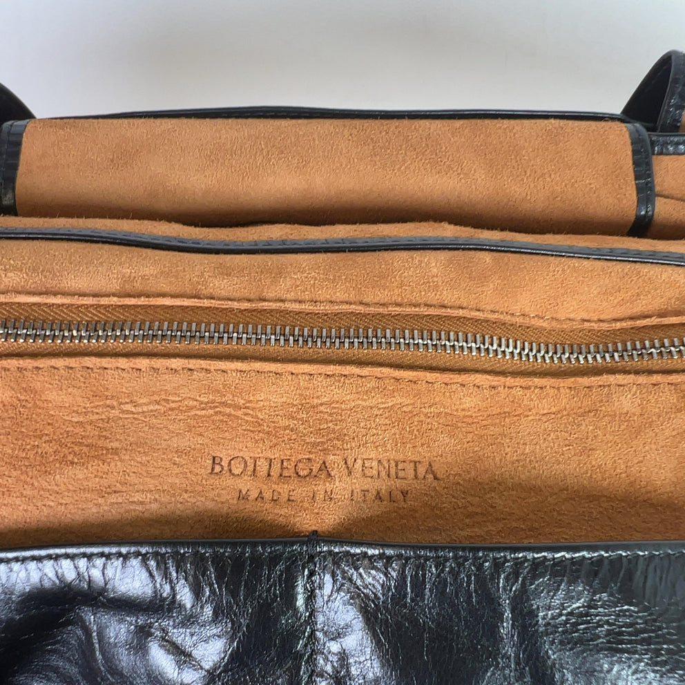 Bottega Veneta Leather Weekender Bag