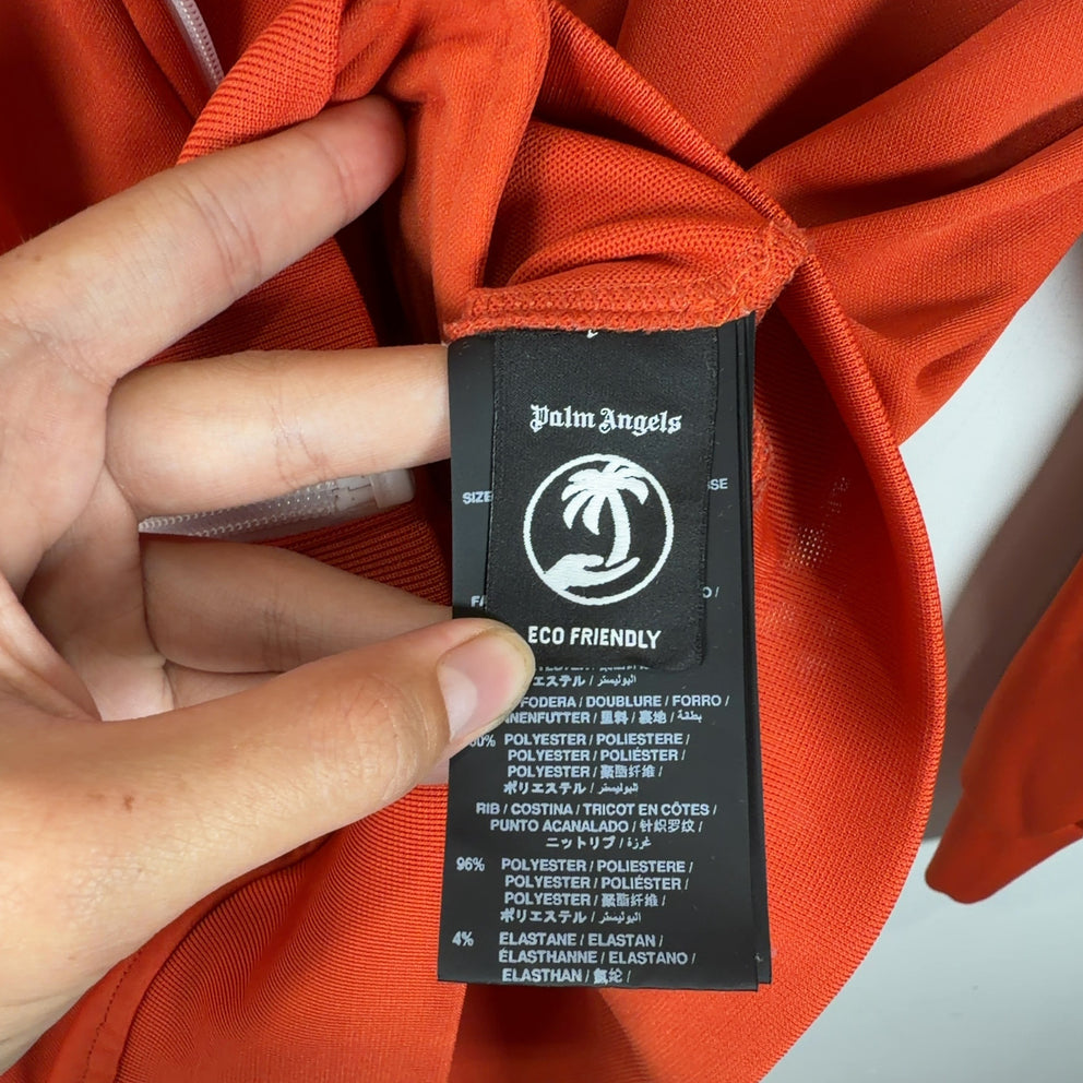 Palm Angels Orange Narrow Track Jacket