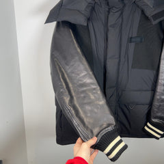 Junya Wanatabe Hybrid Varsity Bomber Puffer Jacket
