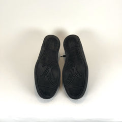Louis Vuitton Luxemburg Black Leather Lowtop Sneakers