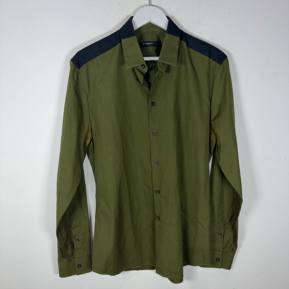 Givenchy Shoulder Bar Button-Up Shirt