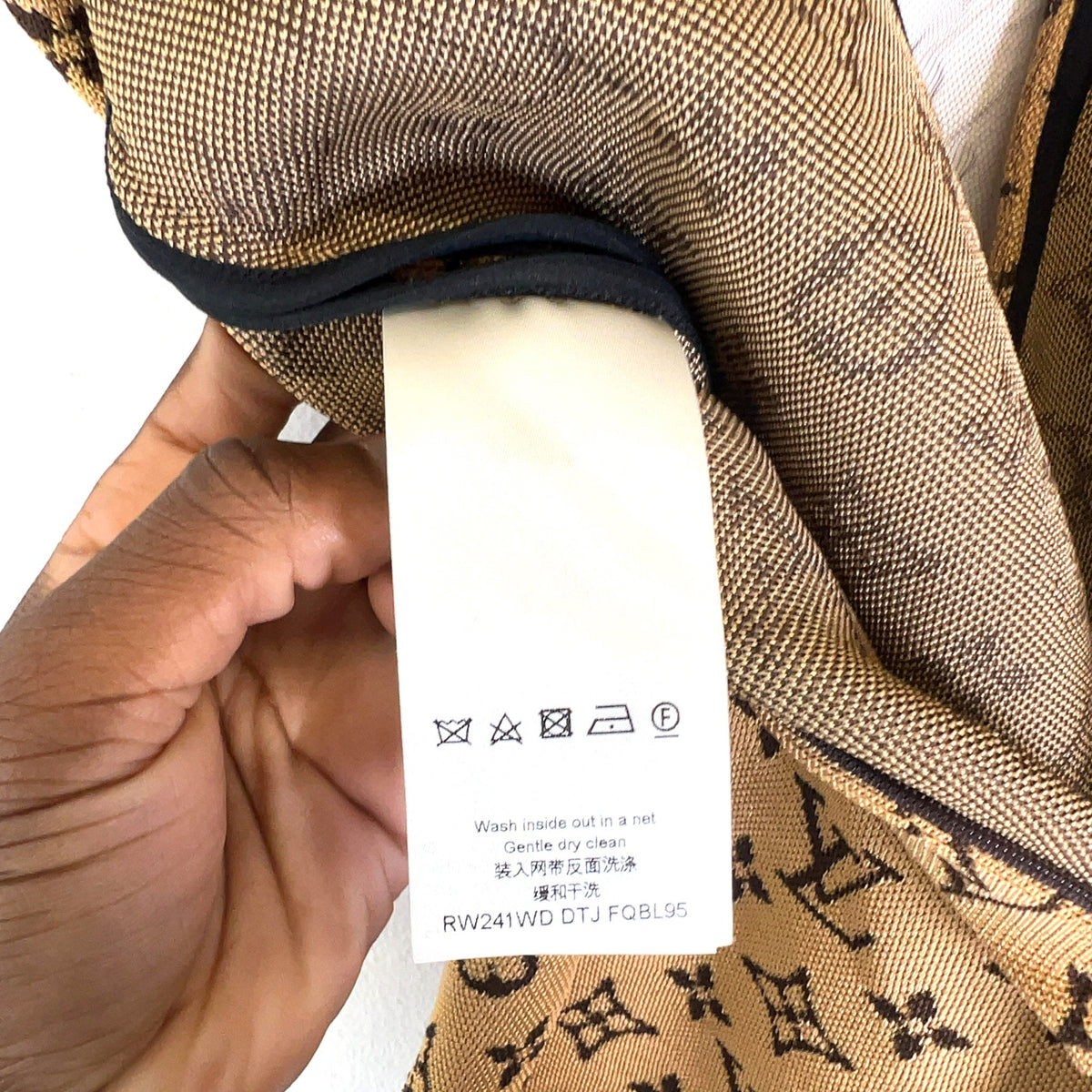 Louis Vuitton SS24 Monogram Jacquard Knit Bodysuit