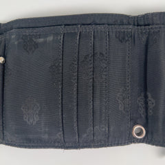 Chrome Hearts Nylon Motif Flap Wallet