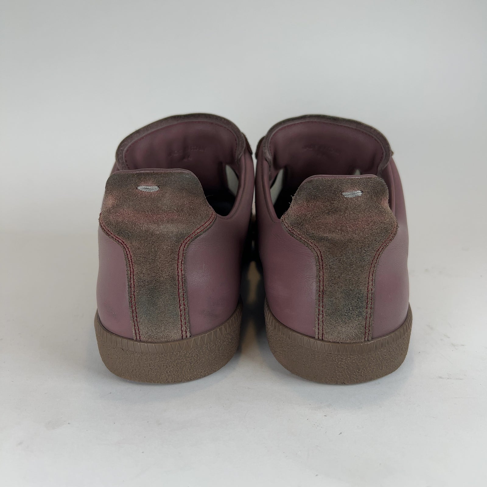 Maison Margiela Plum Replica Gats Lowtop Sneakers