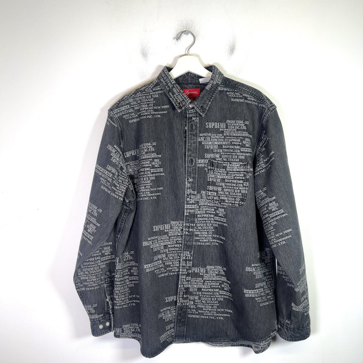 Supreme Jacquard Denim Jacket