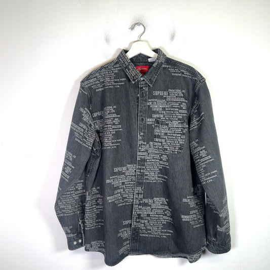 Supreme Jacquard Denim Jacket