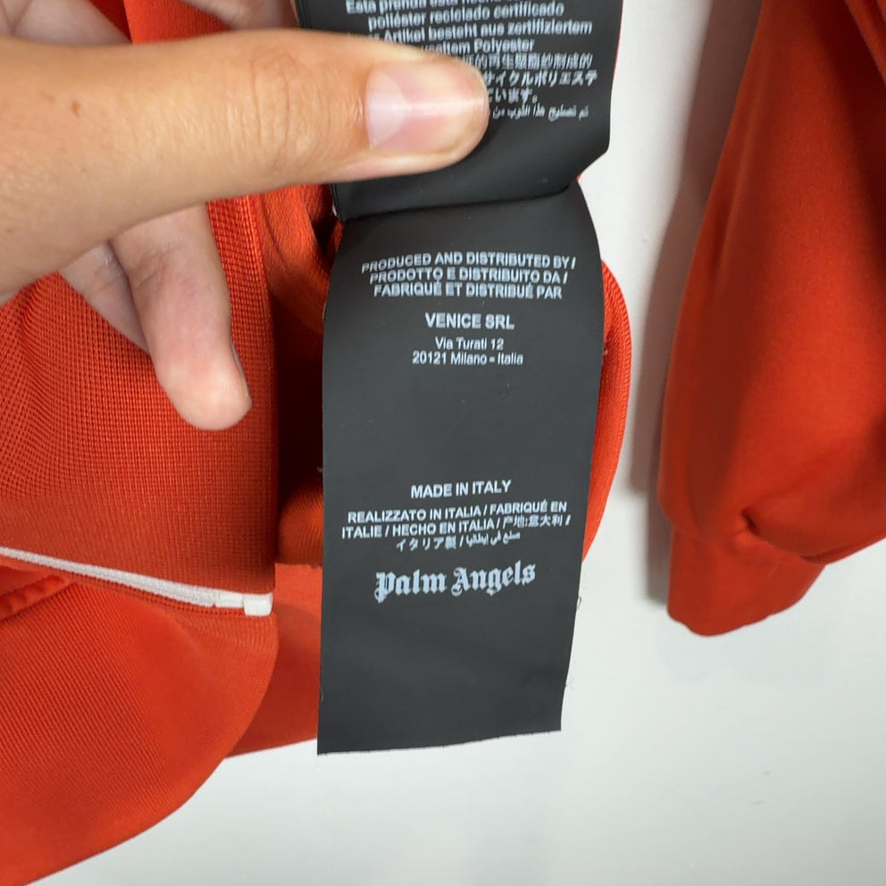 Palm Angels Orange Narrow Track Jacket