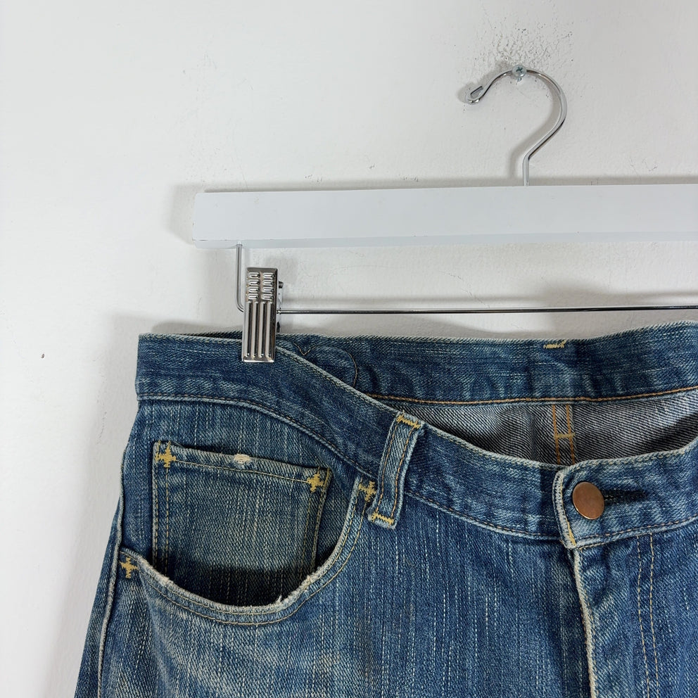 Number (N)ine SS03 Kurt Cobain Patchwork Jeans