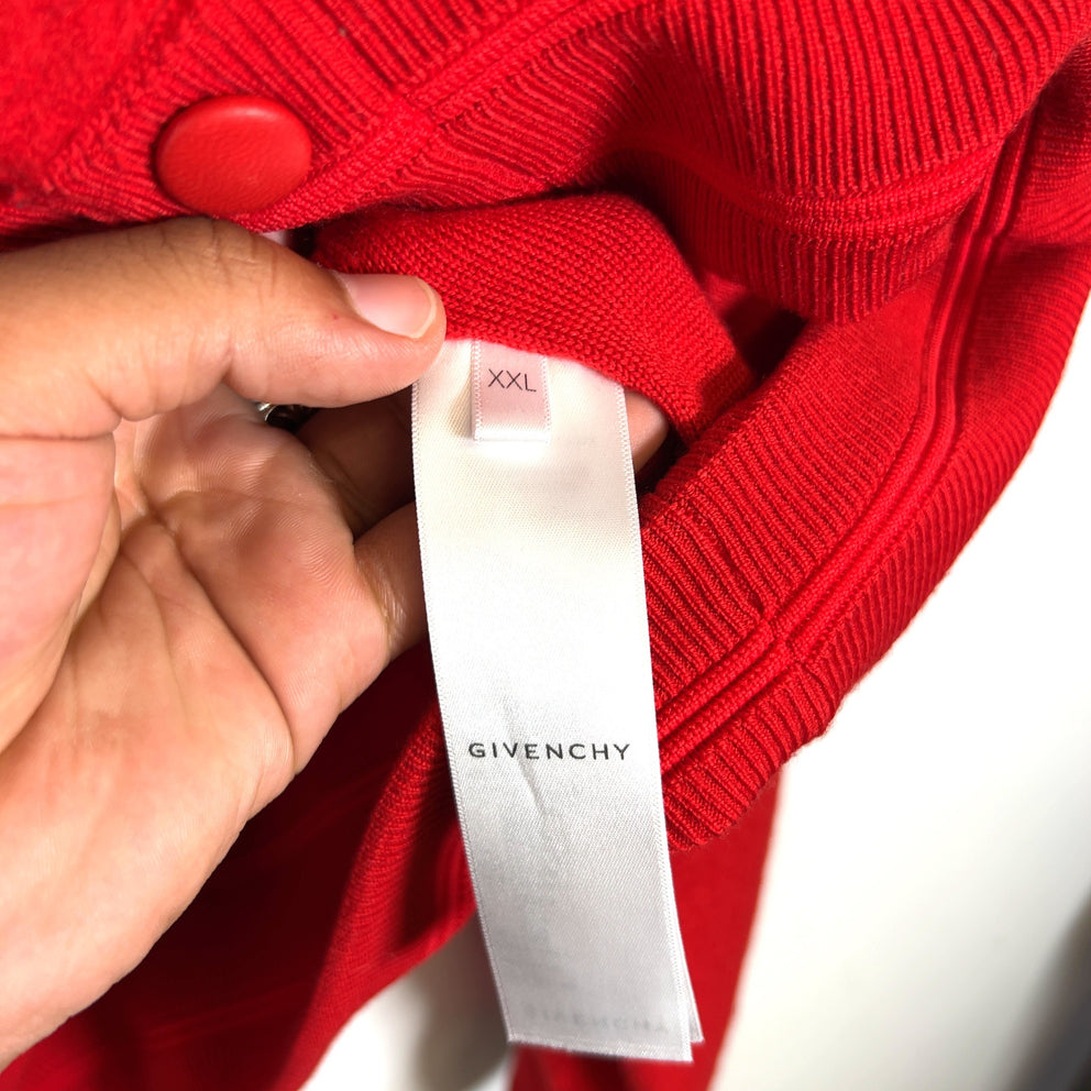 Givenchy Wool Varsity Bomber Jacket