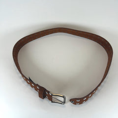 Stussy Suede 8-Ball Studded Belt