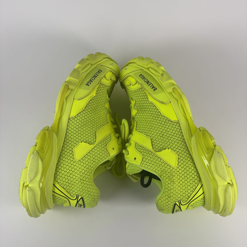 Balenciaga Neon Track 3 Lowtop Sneakers