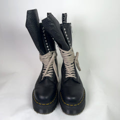 Rick Owens x Dr Martens 1918 Leather Platform Boots
