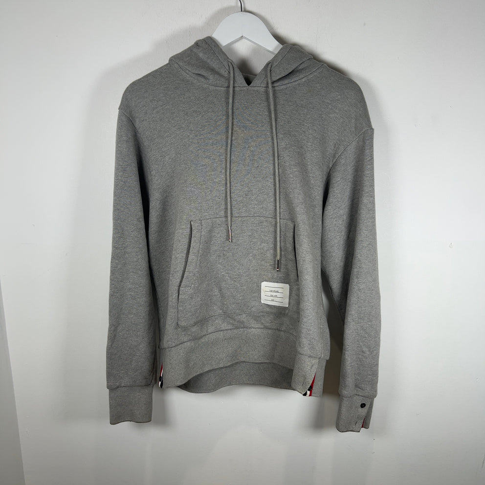 Thom Browne Back Classic Stripe Hoodie