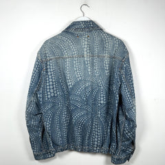 Louis Vuitton x Yayoi Kusama 'All-Over Pumpkin' Denim Zip-Up Jacket