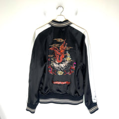 Givenchy FW18 Reversible Monster Embroidered Satin Bomber Jacket