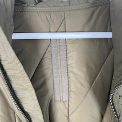 Rick Owens DRKSHDW Padded Gimp Full Zip Nylon Puffer Jacket