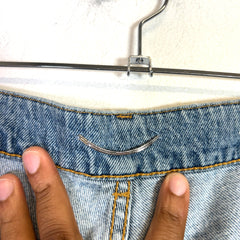 Saint Laurent D02 Lightwash Distressed Jeans